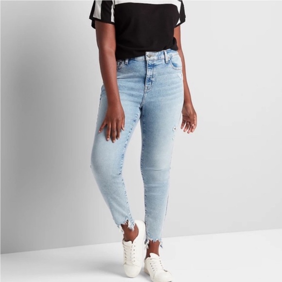 Lane Bryant Flex Magic waistband High-Rise Pull On Skinny Jeggings - Size 22 - Picture 1 of 6